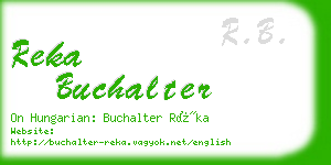 reka buchalter business card
